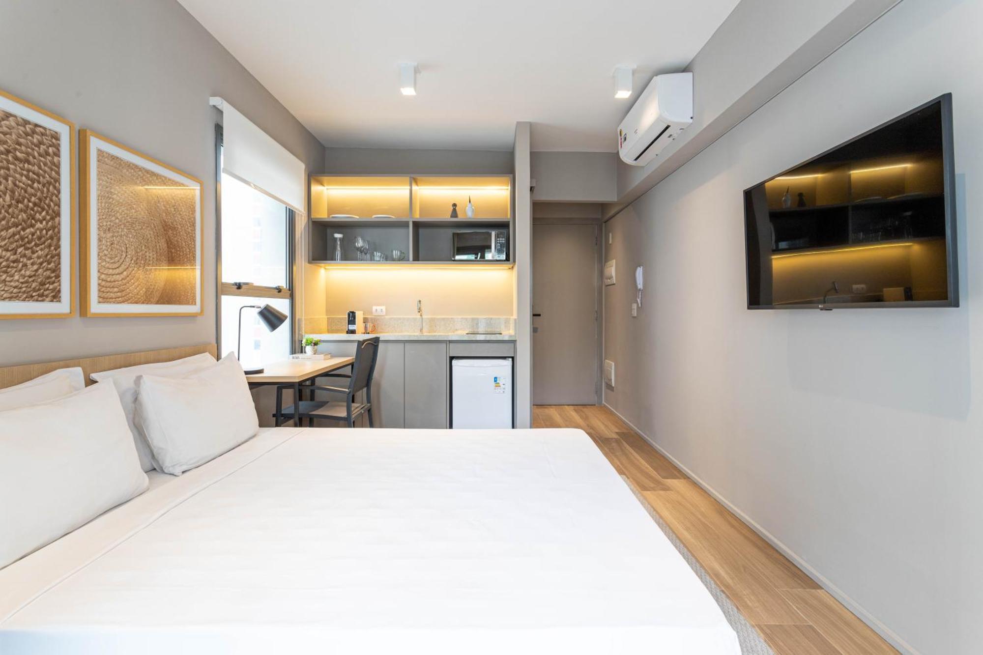Apartamentos Proximos Ao Masp E A Metros Da Estacao Consolacao E Avenida Paulista - Next Haddock San Paolo Esterno foto