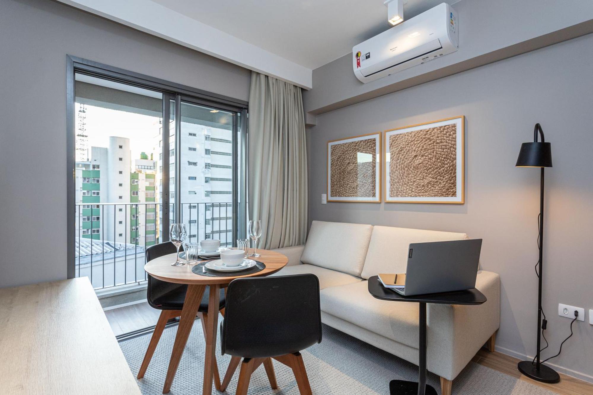 Apartamentos Proximos Ao Masp E A Metros Da Estacao Consolacao E Avenida Paulista - Next Haddock San Paolo Esterno foto